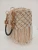 Boho Bambus- und Makramee-Eimer-Tasche
